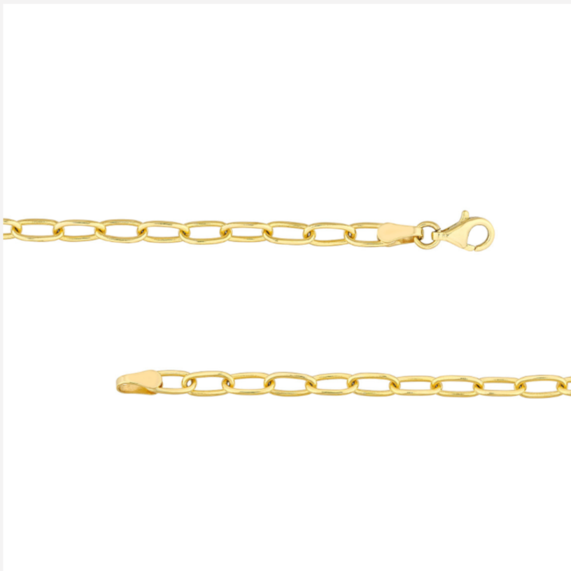 Diamond Mariner Charm On a Paperclip Chain Necklace