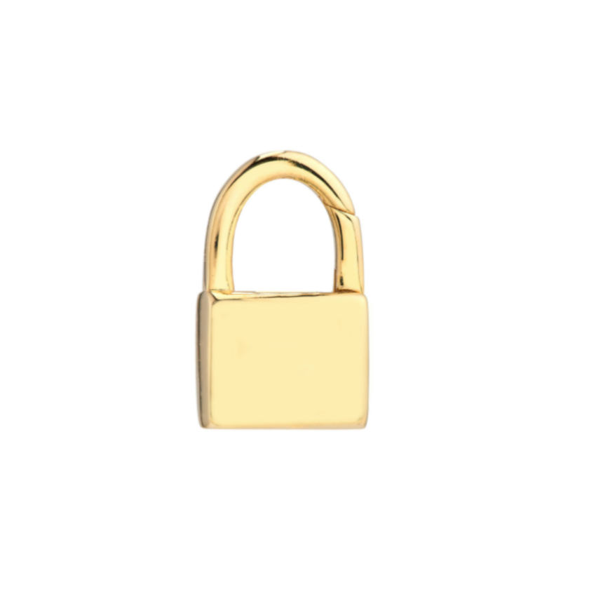 Paperclip Chain & Padlock Necklace