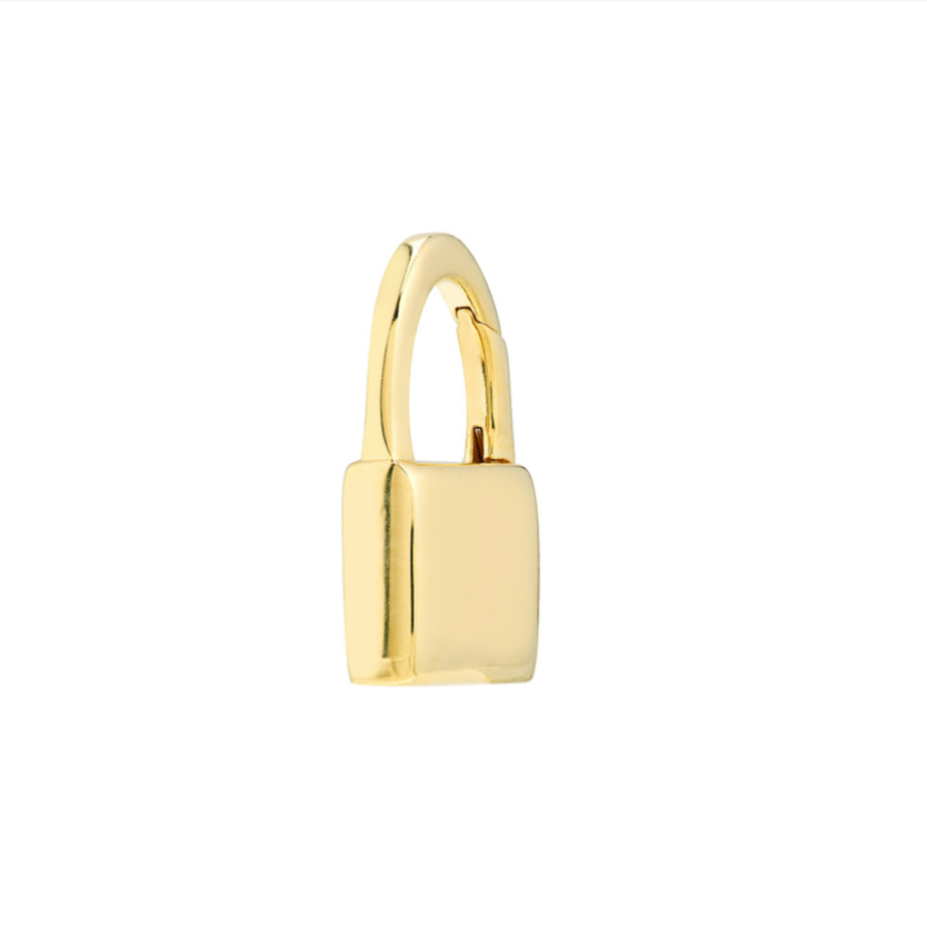 Paperclip Chain & Padlock Necklace