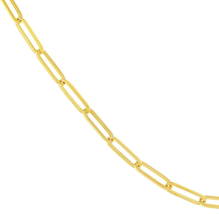 Paperclip Chain & Padlock Necklace