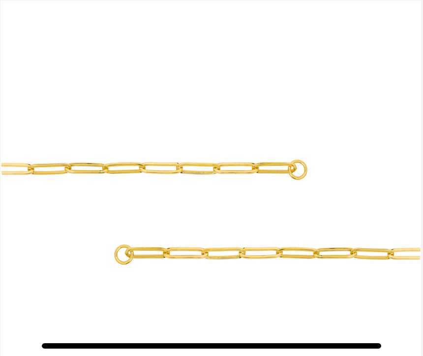 Paperclip Chain & Padlock Necklace
