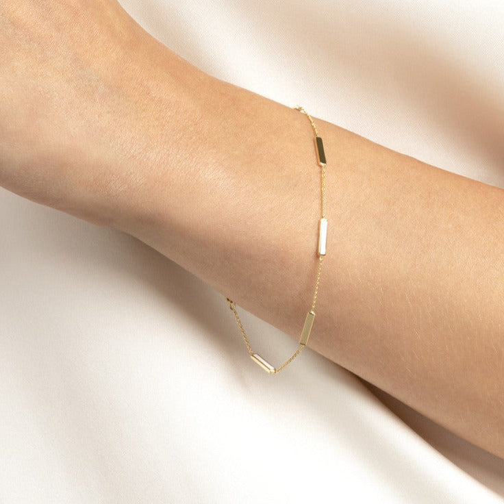 Enamel Bar Bracelet - Various Colors