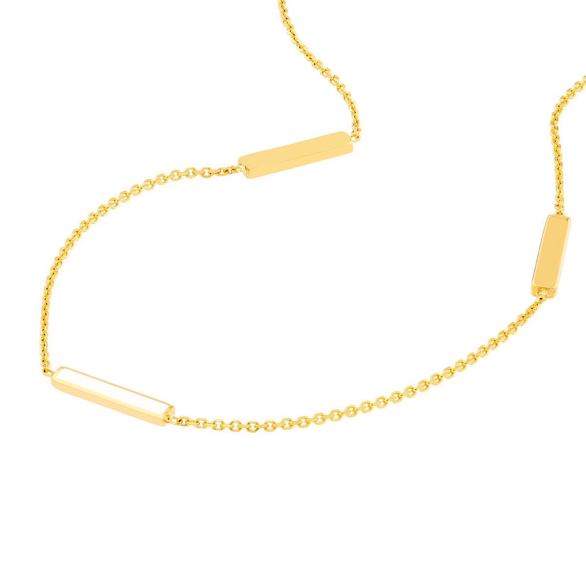 Enamel Bar Anklet- Various Colors