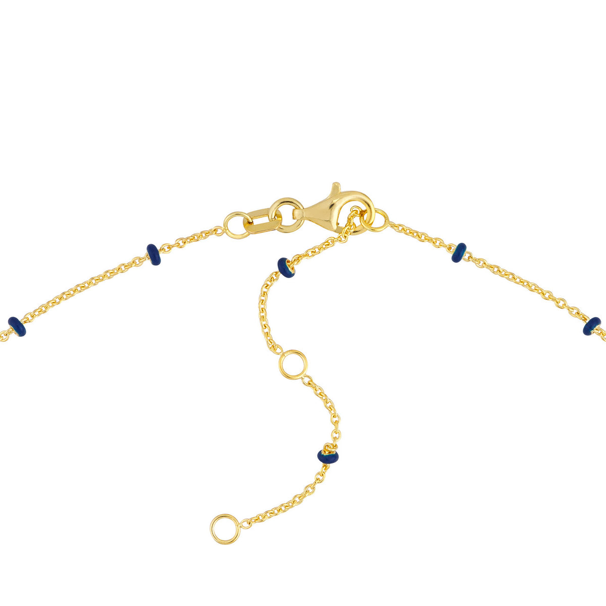 Enamel Bead Station Chain - Various Colors