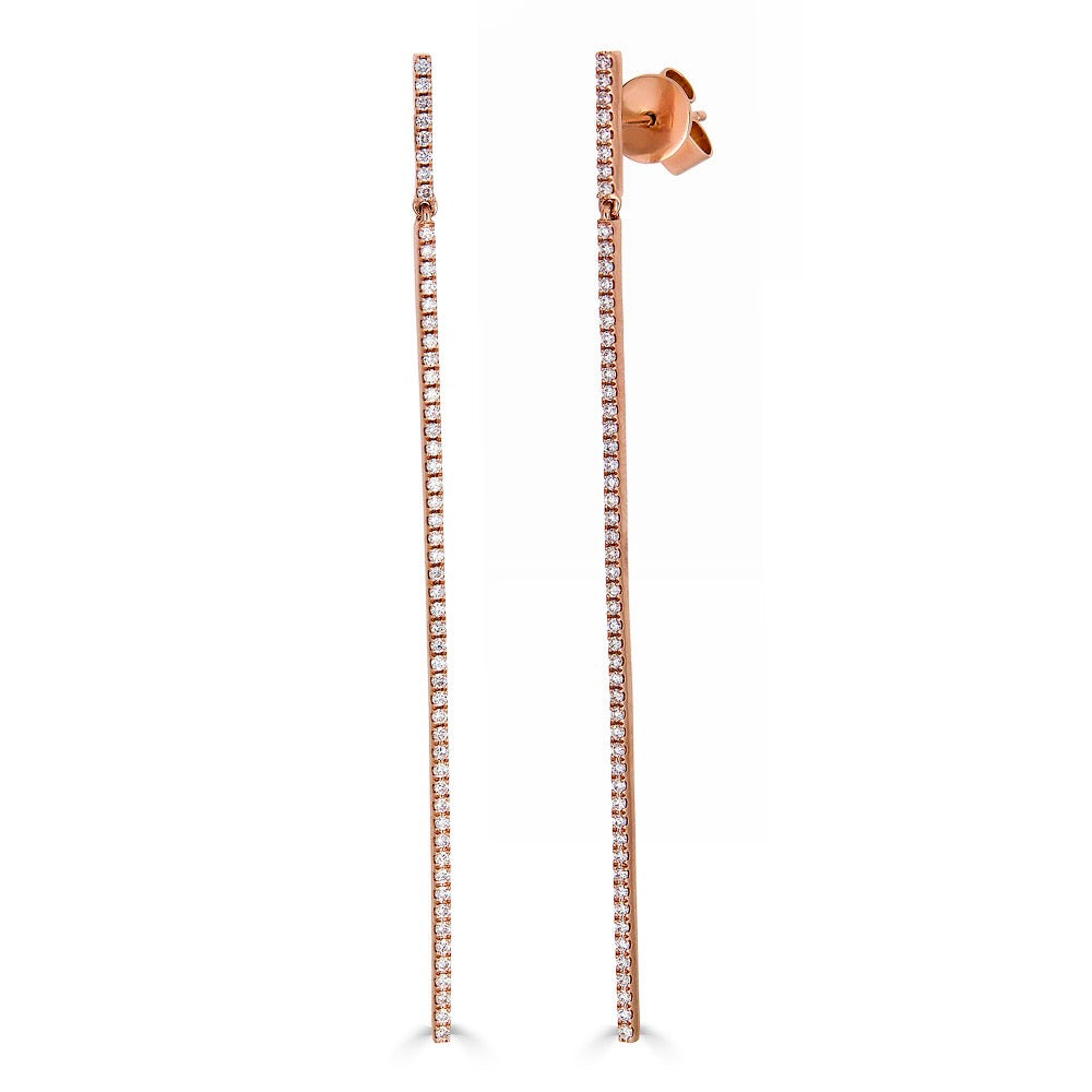 Long line earrings hotsell