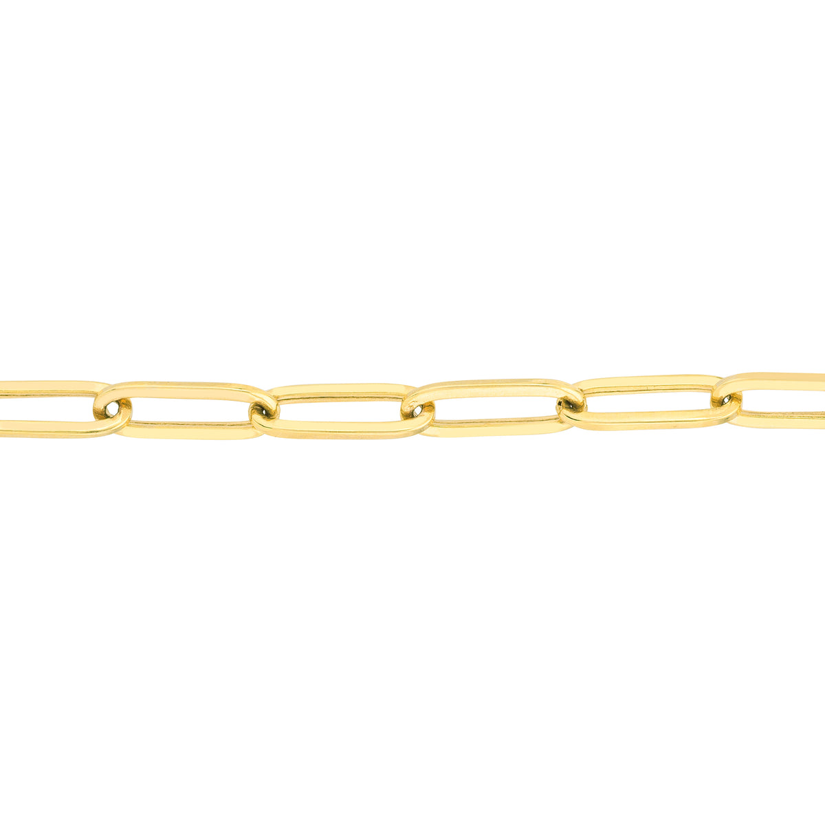 GOLD HEART ON A PAPERCLIP LINK BRACELET - ENGRAVABLE-Bracelets-A solid gold heart hangs diagonally from a trendy paperclip link chain. Where your initial on it for a personal touch. - 14k yellow gold - 7.5” paperclip link chain - lobster clasp - engraving: ice@anneauxjewelry.com - all personalized items are considered FINAL SALE and are not eligible for return or exchange.-Anneaux Jewelry