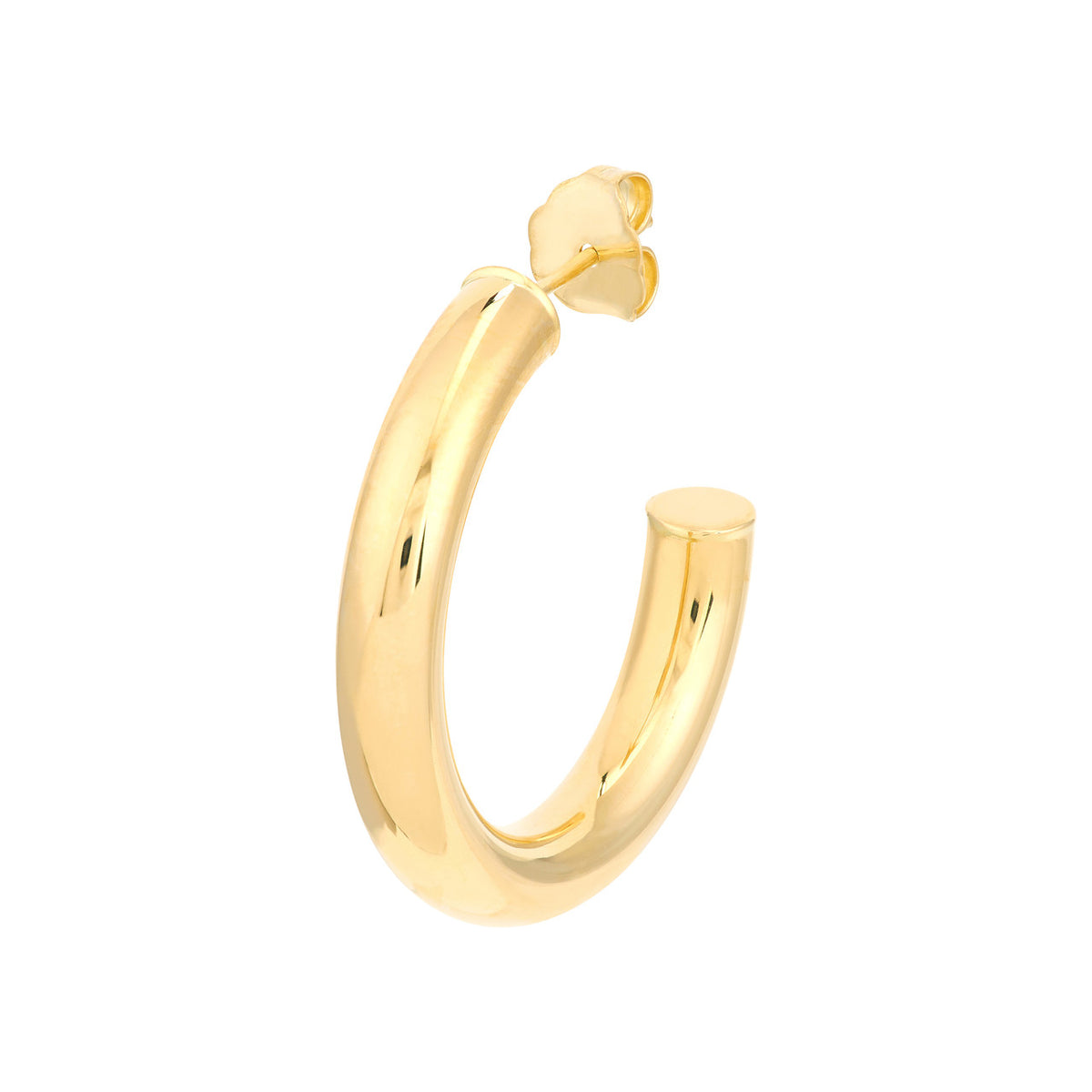 Chunky Tube Hoops - Medium