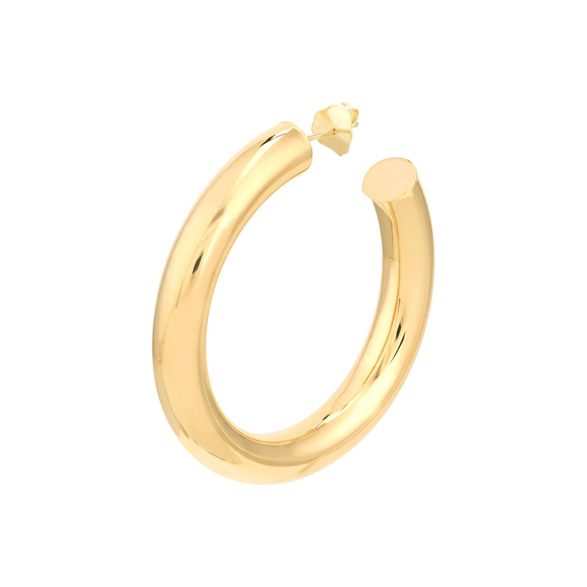 Chunky Tube Hoops - Large